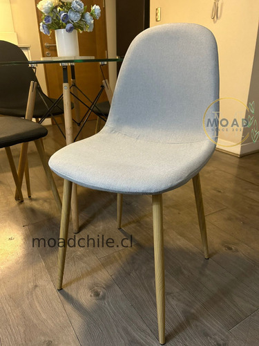 Pack 4 Sillas Milano Tela Lino