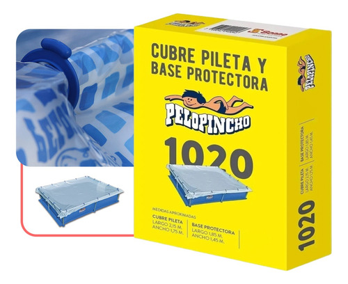 Cubre Pileta Cobertor Y Base Protectora Pelopincho 1020
