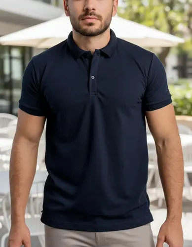 Camiseta Polo Lisa Masculina Piquet Diversas Cores Verão
