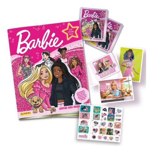 Pack Barbie Juntas Brillamos (álbum + 40 Sobres)