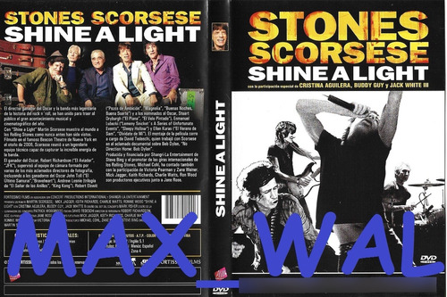 Rolling Stones Shine A Light Scorsese Dvd Original Max_wal