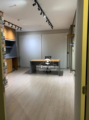 Sala À Venda, 37 M² Por R$ 260.000,00 - Paraíso - Santo André/sp - Sa1109