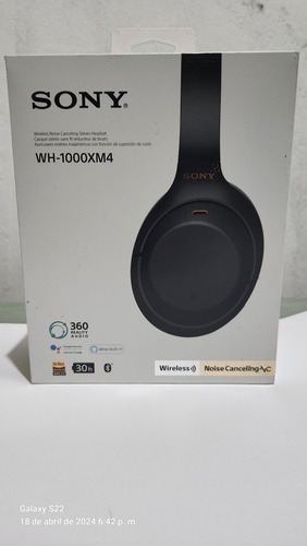 Audifonos Sony Wh 1000xm4 + Case Y Accesorios Completos 