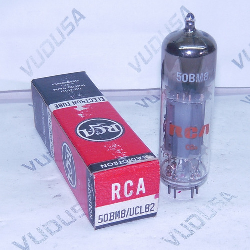 Válvula Electrónica, Vacuum Tube 50bm8 / Ucl82 Rca (england)