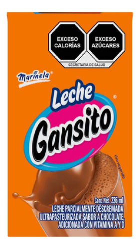 Leche De Gansito Chocolate Marinela 236 Ml