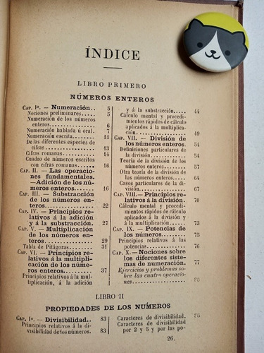 Libro Tratado De Aritmética Leyssenne 116n5