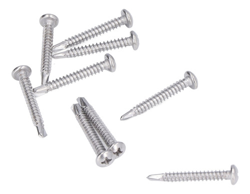 Tornillo Autoperforante De Acero Inoxidable Con Cabeza Redon