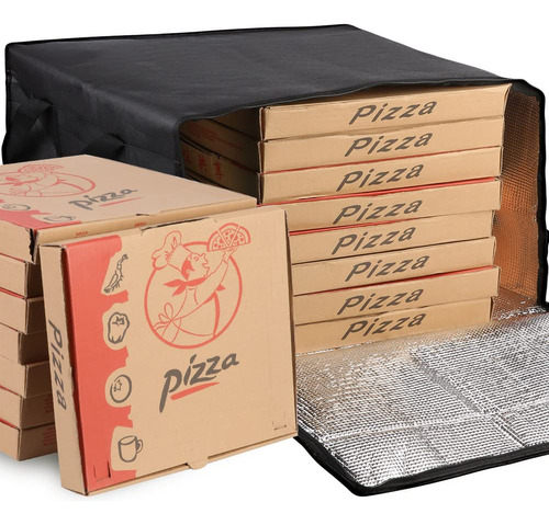 Musbus Bolsas Aisladas Para Pizza, Grandes Para Entregas, Bo