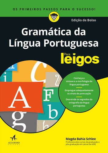 Gramática da língua portuguesa para leigos - Edição de bolso, de Schlee, Magda Bahia. Série Para leigos Starling Alta Editora E Consultoria  Eireli, capa mole em português, 2018