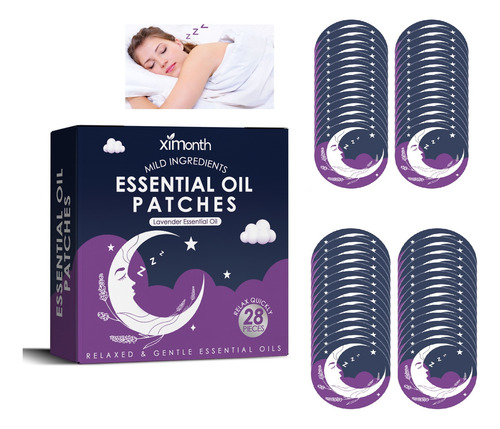 2 Parches Para Dormir Con Aromaterapia, Parches De Aroma Cal