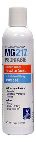 Champú Medicinal Mg217 Psoriasis, 3% Seborrea 8 Onzas 240ml
