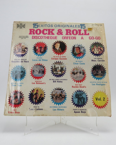 D1090 15 Exitos Originales Rock & Roll Vol 2 Orfeon A Go-go