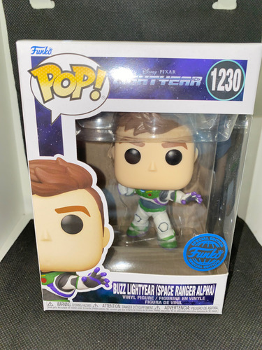 Funko Pop Exclusivo De La Space Ranger Alpha Buzz Lightyear