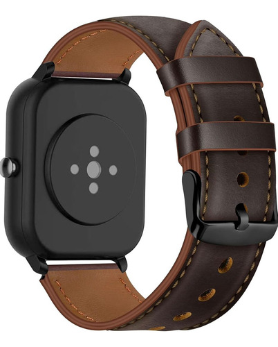 Correa De Cuero Para Amazfit 20mm