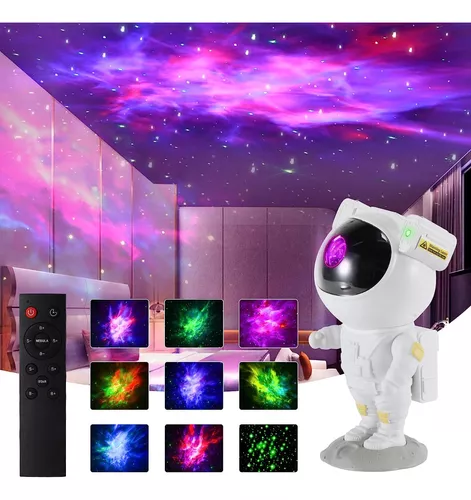 Lampara Proyector Astronauta De Galaxia Luz Led /rgb / Wowi –