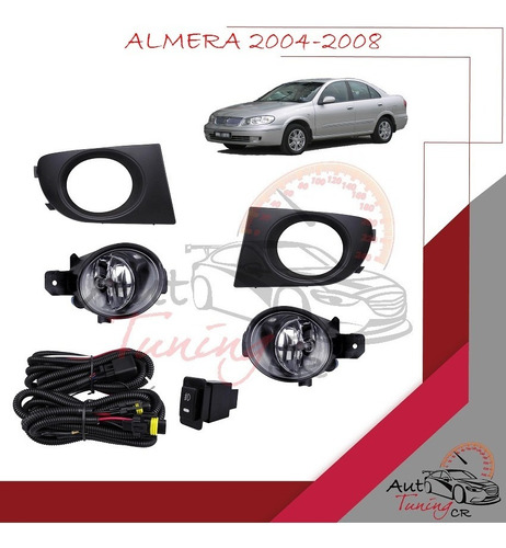 Halógenos Nissan Almera 2004-2008