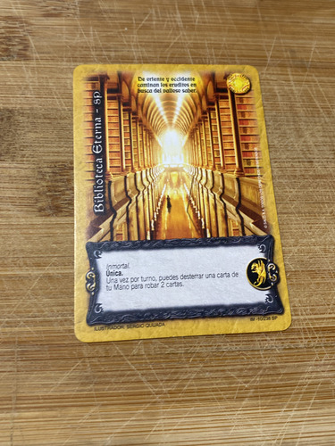 Biblioteca Eterna Sp Sin Foil Cartas Mitos Y Leyendas Salo (Usado)
