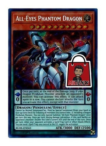 All-eyes Phantom Dragon - Secret Rare - Miltienda - Yugioh