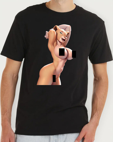 Playera Hentai Nala Furry Furro Ecchi Rey León 2320