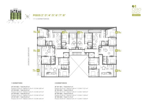 Apartamento En Venta En Aguada De Dos Dormitorios Sobre Av. Libertador