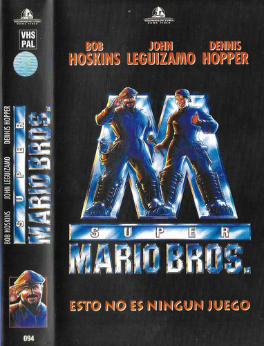 Super Mario Bros. Vhs Bob Hoskins John Leguizamo