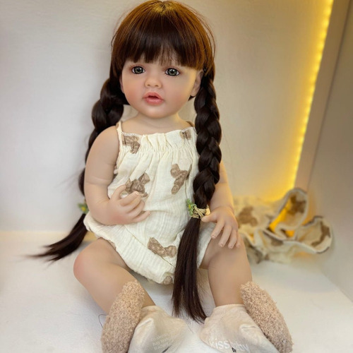 Betty Muñeca Bebe Reborn Vinilo Silicona Cuerpo Completo Art