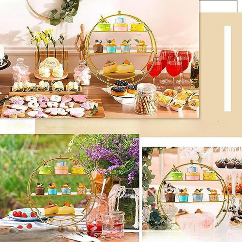 Soporte Para Cupcakes De 3 Niveles, Soporte De Exhibición
