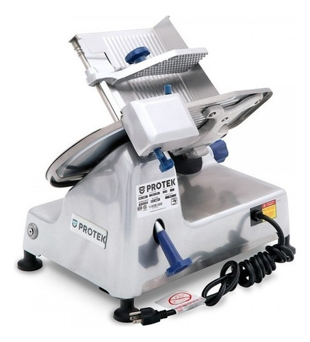 Rebanadora Carnes Frías 250mm Protek Rpk250b Color Gris