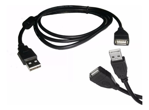 Cable Extensión Usb 3mts Macho A Hembra Con Filtro Calidad