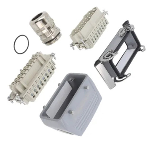 Hdc Kit 16 Pin Weidmuller 171252 Hdc-kit-he 16.120 Conector