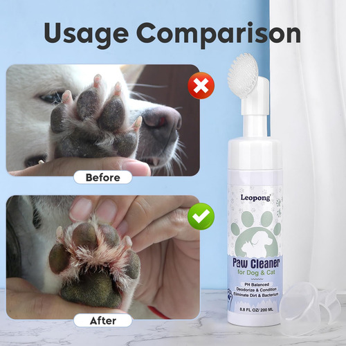 Limpiador En Espuma Sin Enjuague Paw Cleaner Leopong Para Pe