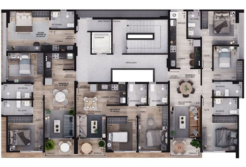Imagem 22 de 23 de Apartamento À Venda, 82 M² Por R$ 446.768,00 - Intermares - Cabedelo/pb - Ap1001