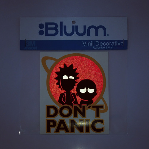 Don´t Panic - Rick Y Morty - Sticker