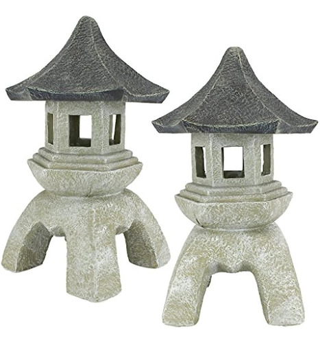 Design Toscano Asian Decor Pagoda Lantern Outdoor Statue Lar