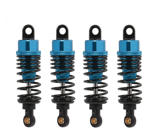 Amortiguador De Metal De 4 Piezas Para Tt01 Tt02 Ta05 T