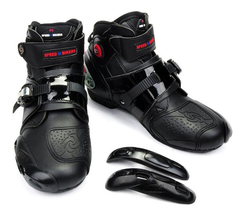 Botas Proteccion Speed Para Moto Talla 39 1/2 - 40 Caña Baja