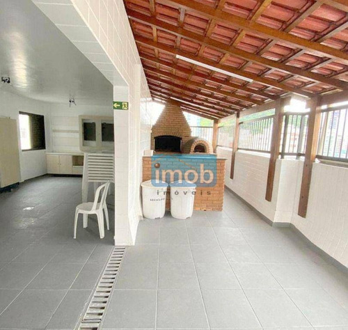 Imagem 16 de 17 de 50mts Da Praia , Apartamento Em Predio Com Elevador, 2 Dorms, 2 Wcs, Dep. Empregada E Vaga De Garagem Demarcada. - Ap7979