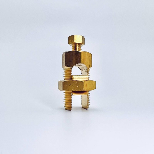 Conector Split Bold C/ Rabicho Rosca Mecânica 35mm - 10un.