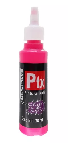Pintura Textil Policraft Ptx Fluorescente 30 Ml, Pieza