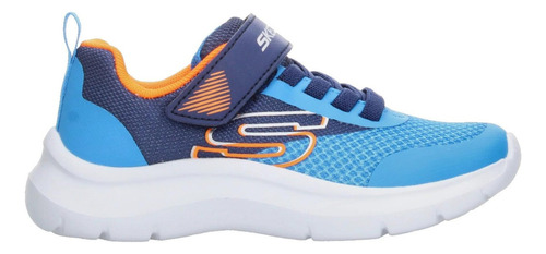 Tenis Skechers Para Niño Squad Con Velcro Deportivo Comodo