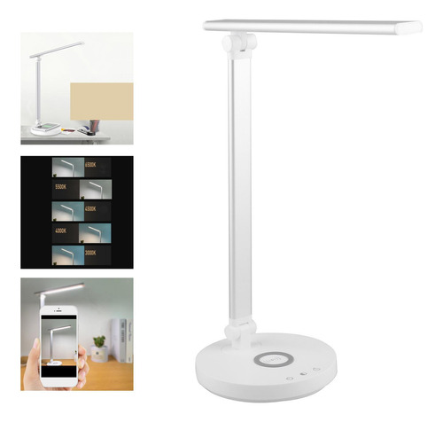 Luz Led De Lectura Junto A La Lámpara De Escritorio Luz