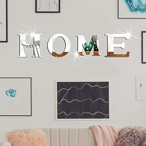 Letras De Home Love Y Corazones Decoración Casa Acrílico
