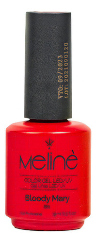 Esmalte Color Gel Uvled Semipermanente Meline Tono 602-funky Town