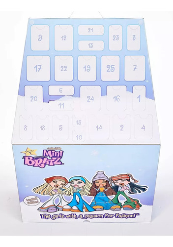 Bratz Mini 10 Muñecas Calendario De Adviento 25 Sorpresas