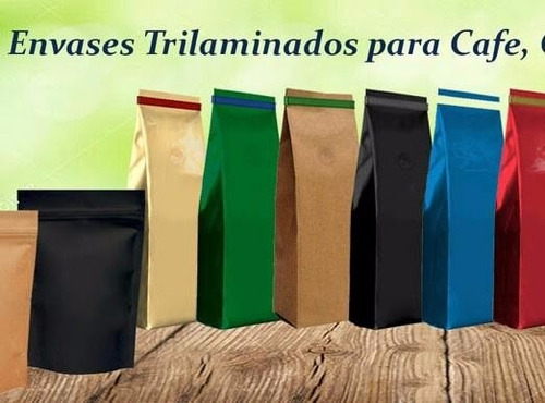 Paquete De Bolsas Aluminizadas Para Cafe, | MercadoLibre