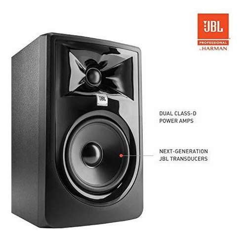 Jbl Monitor De Estudio Profesional, Negro, 5 Pulgadas (305pm