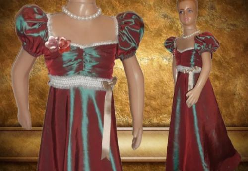 Vestido Disfraz De Dama Antigua Adulto