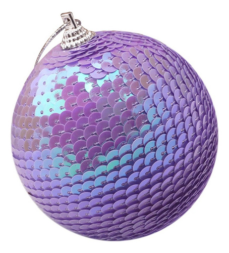 J Navidad Rhinestone Glitter Baubles Bola Árbol De Navid [u]