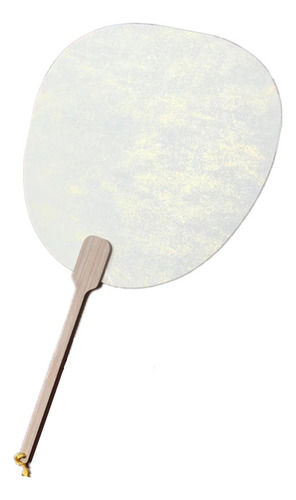Abanico Crown (azul Cielo Dorado), Ventilador De Papel Xuan