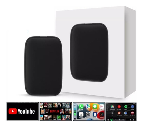 Streaming Hi Box Automotivo Para Carros Com Sistema Carplay